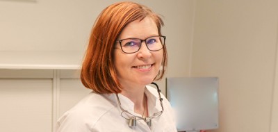 Teamet omkring tandlæge Connie Blauenfeldt
