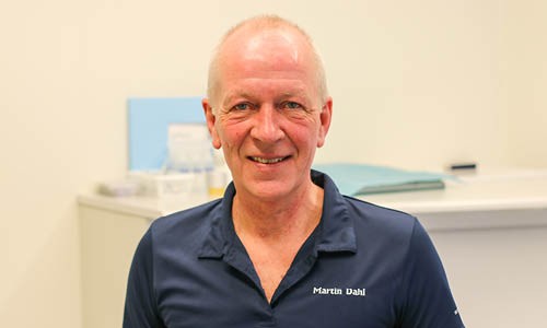 Teamet omkring specialtandlæge i tand, mund og kæbekirurgi, Martin Dahl